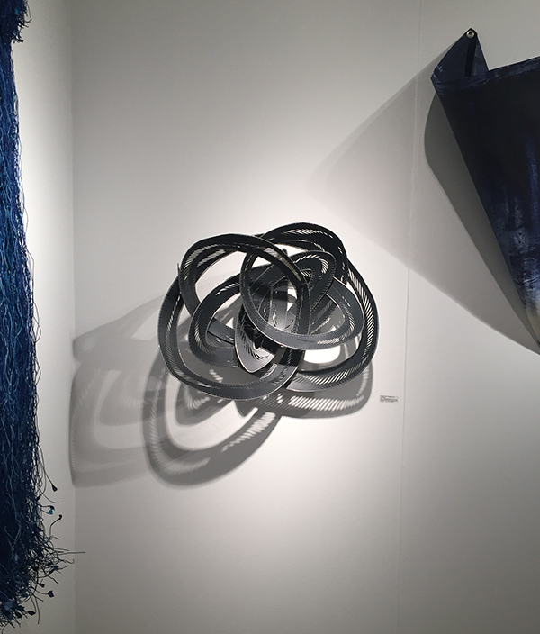 Jennifer Falck Linssen :: SOFA-Chicago 2016, Undone, photo by Rhonda Brown, browngrotta arts